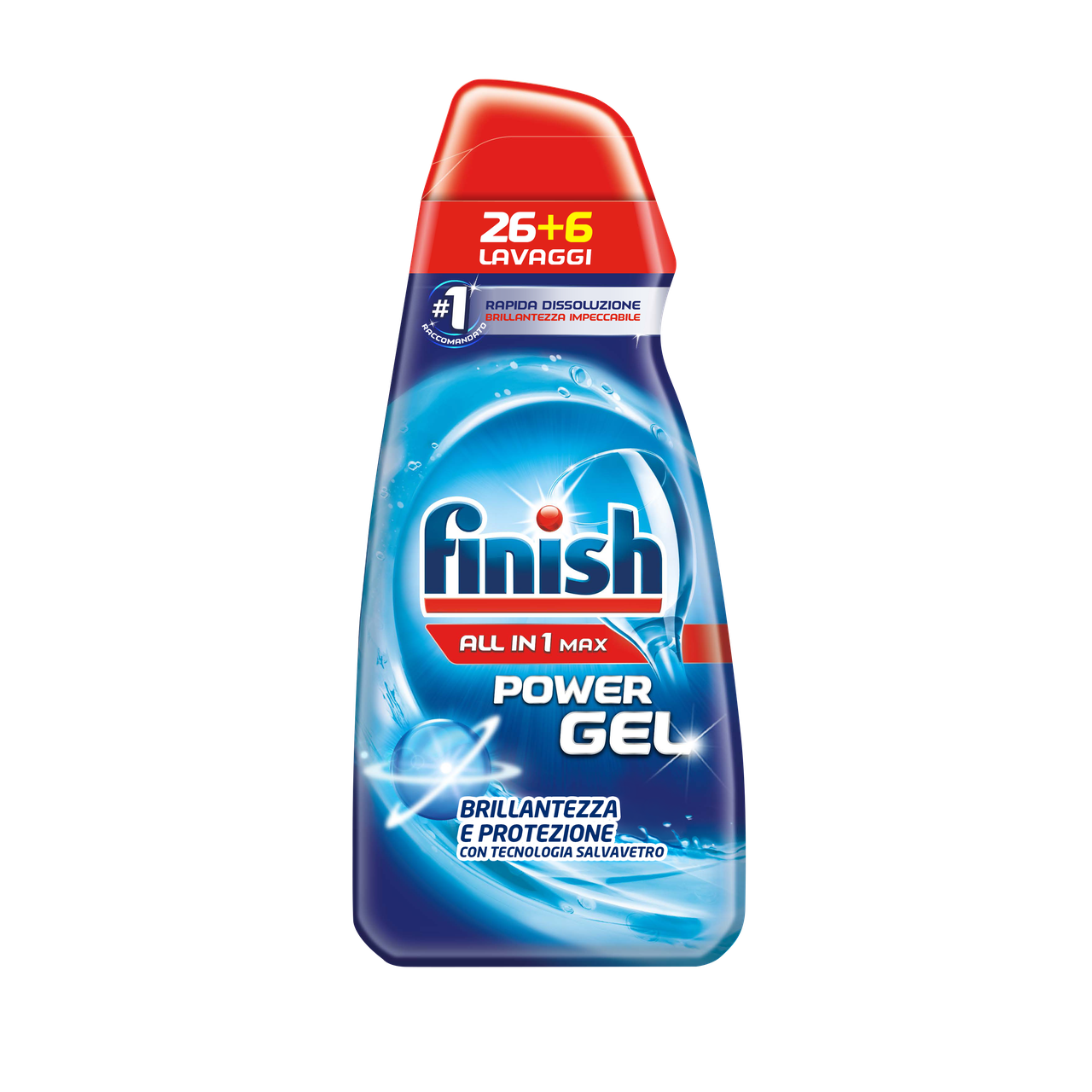 Finish PowerGel Tutto In 1 MAX Brillantezza&Protezione
